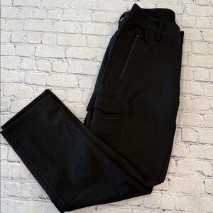 Free Soldier Tactical Gear Thick Polyester/Spandex Black Cargo Pants 32x30